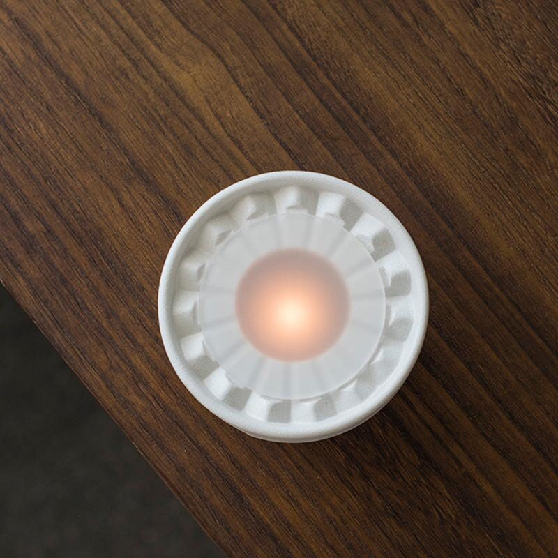 Sobă de ceai mică, simplă, albă, din ceramică, suport pentru lumânări, bază pentru încălzire pentru ceainic, accesorii pentru ceainic, suporturi pentru ceainic, bază pentru încălzire pentru lumânări