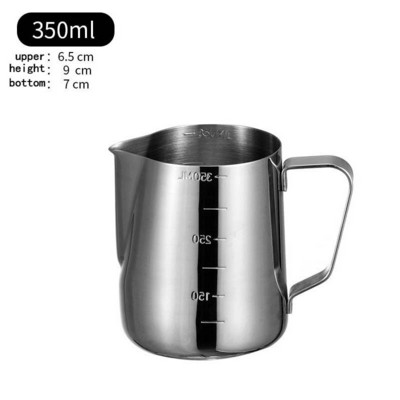 350/550/900 ml-es rozsdamentes acél mérőpohár tejhabosító eszpresszó kávé Craft cappuccino kávés tejbögrék tejhabosítók 2021