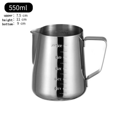 350/550/900 ml-es rozsdamentes acél mérőpohár tejhabosító eszpresszó kávé Craft cappuccino kávés tejbögrék tejhabosítók 2021