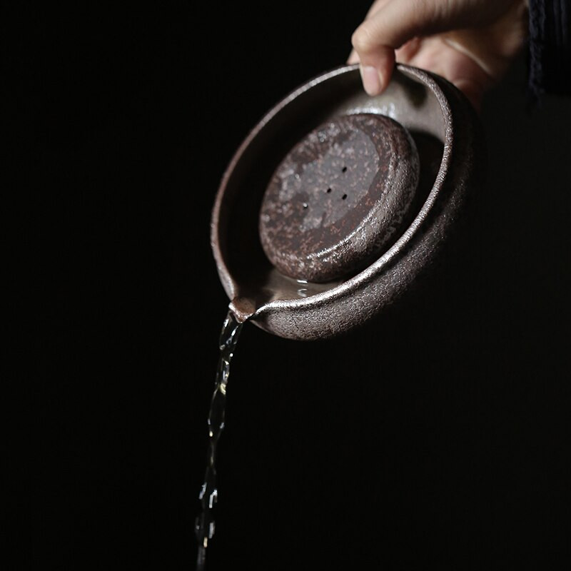 Hagyományos kerámia teáskanna trivets kínai teáskanna tartó háztartási porcelán teáskanna állvány