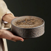 LUWU tradiciniai keraminiai arbatinukai, apvalūs arbatinuko laikikliai, porcelianiniai arbatinuko pagrindo priedai