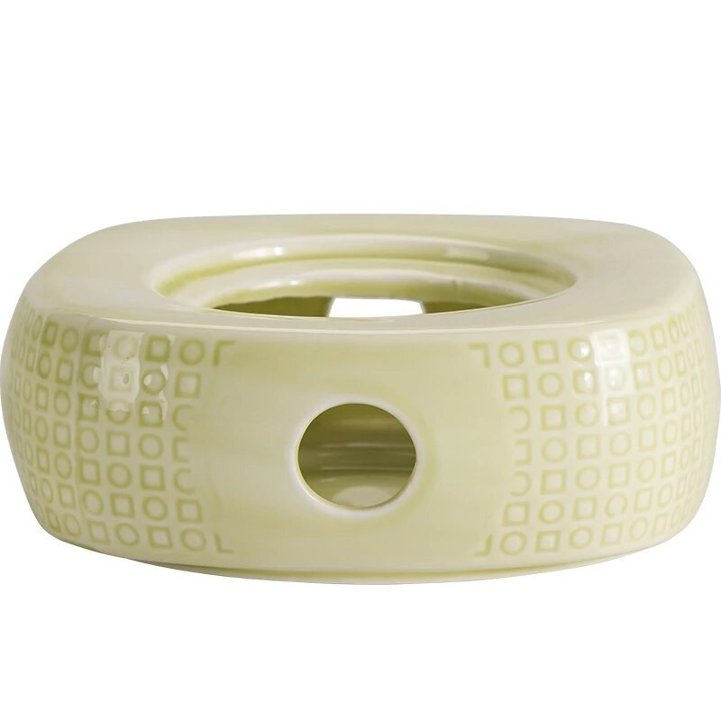 Keraminis žvakių šildytuvas, gėlių arbatos šildytuvas, kaitinimo pagrindas, virtas vynas, gėlių arbata, kava, šildomas izoliacinis pagrindas japoniško stiliaus