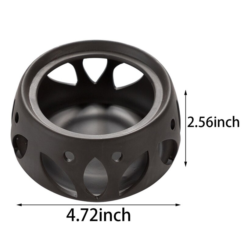 Kerámia gyertya melegítő alap, szigetelő teaszertartás alap melegítő teáskanna bor teáskanna tartó aromaterápiás kemence stílus