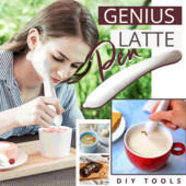 Creative Genius Latte Elektromos Latte Art toll kávé süteményhez fűszeres torta díszítő toll Kávéfaragó toll Sütő tészta eszközök