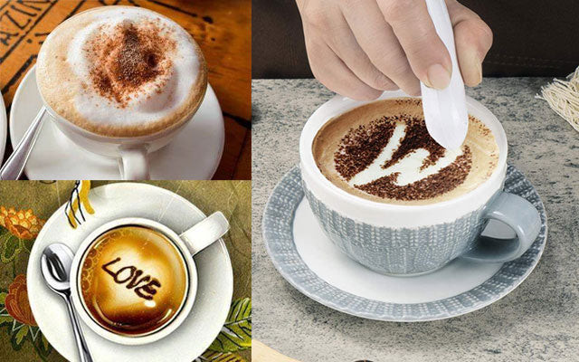 Coffee Carving PenCreative Latte Art Electrical Pen Coffee Stencils Cake  Spice Cappuccino Decoration Pen Baking Pastry