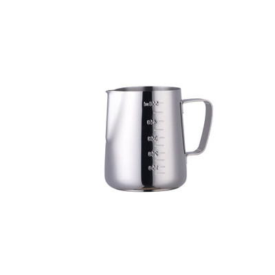 Nerūdijančio plieno pieno putų ąsotis 350/500 ml metalinis espreso kavos ąsotis Barista kavos priedai Grietinėlės pieno putos ąsočio puodelis