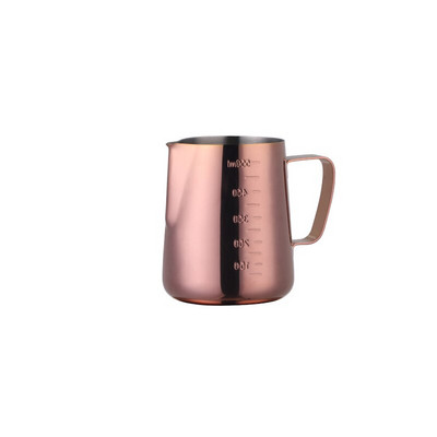 Nerūdijančio plieno pieno putų ąsotis 350/500 ml metalinis espreso kavos ąsotis Barista kavos priedai Grietinėlės pieno putos ąsočio puodelis