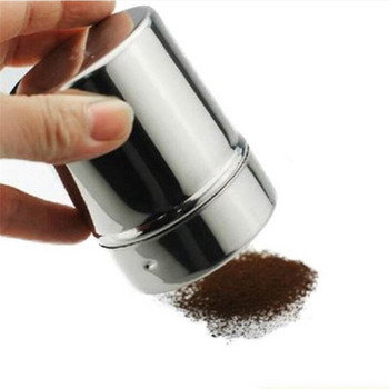 Mold Fancy Coffee Printing Μοντέλο Στένσιλ με αφρό κέικ σε σκόνη σοκολάτας ζάχαρης με κακάο Συναρμολόγηση εκτύπωσης καφέ