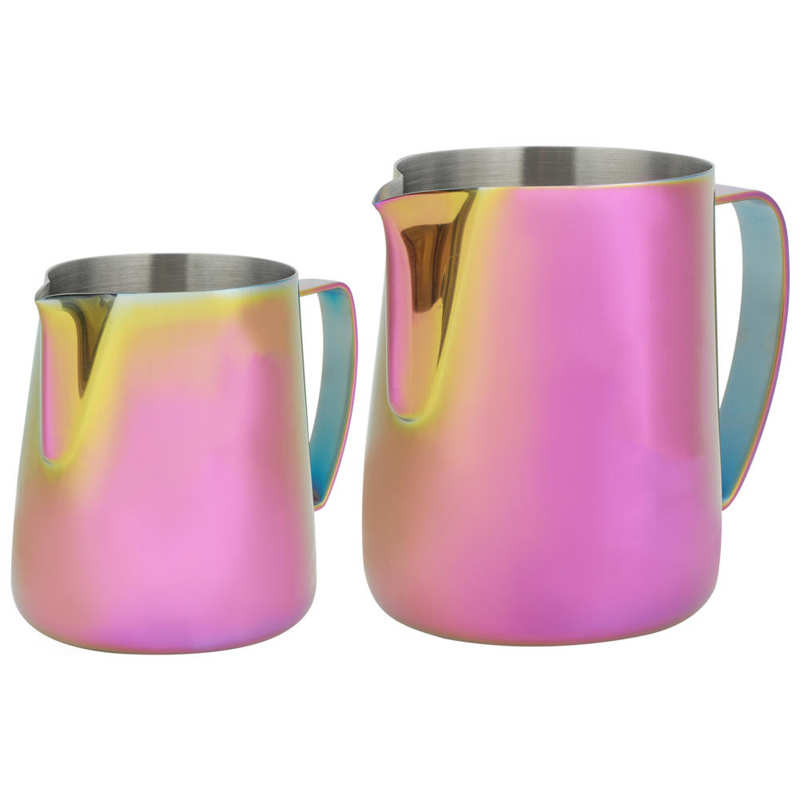 Thicken 304 rozsdamentes acél kávéhabosító kancsó csésze habosító kancsó Kávé Latte Art tartozékok Kávékellékek Tejhabosító csésze