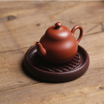 Пластмасова основа за чайник Смола Чайник Тривета Чинийка за чайник Монета Кунг-фу Чаена церемония Подноси за китайски чай Yixing Кръгла основа