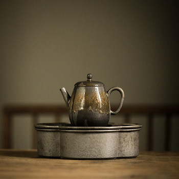 традиционни керамични подставки за чайник овални китайски поставки за тенджери битова порцеланова стойка за чайник