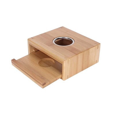 Bambuko arbatos šildytuvas žvakių šildymo laikiklis arbatinuko šildytuvo termostatas vyno temperatūros pagrindas arbatos puodo viryklės izoliacija japoniško stiliaus