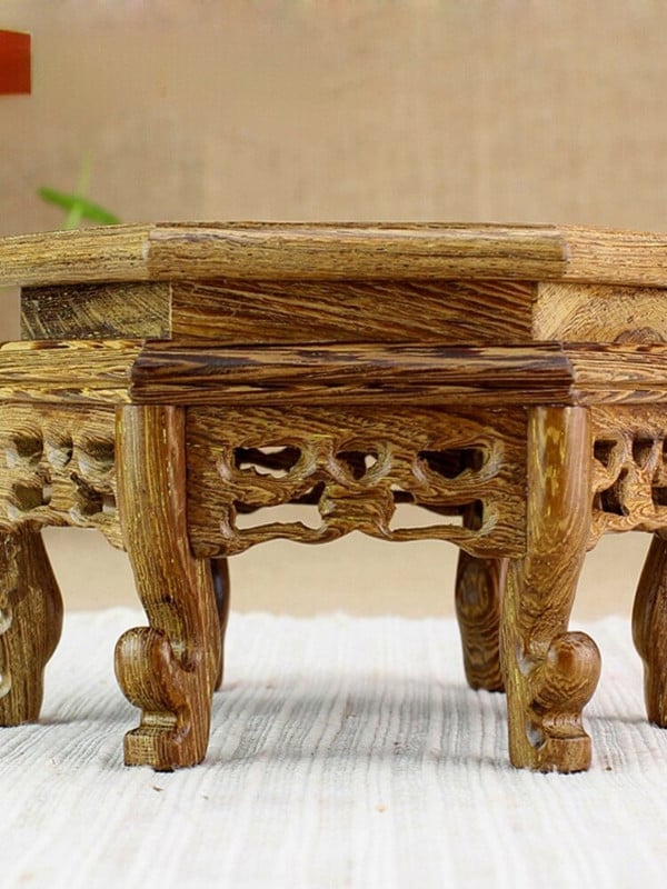 Tömörfa teás edénytálca Elegance Enyhén Illatos Miniatűr Bonsai Curio Jade teáskészlet keretes teáskészlet alkatrészek