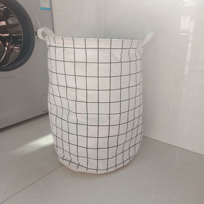 35cmx45cm összecsukható húzózsinór port Piszkos ruha Mosókosár Játékruházat Tároló Vödör Mosodaszervező