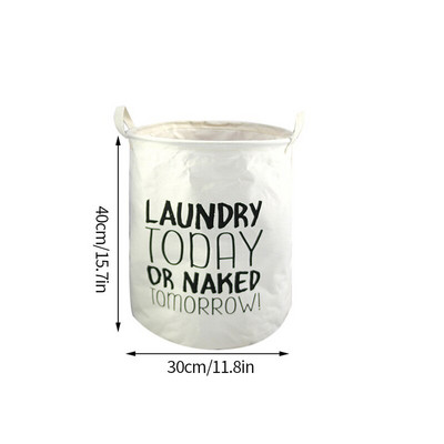 Összehajtható szennyes kosár Nyomtatott tároló kosár piszkos ruhákhoz gyerekjátékok tárolása Fürdőszoba mosodai akadály piszkos ruha rendszerező