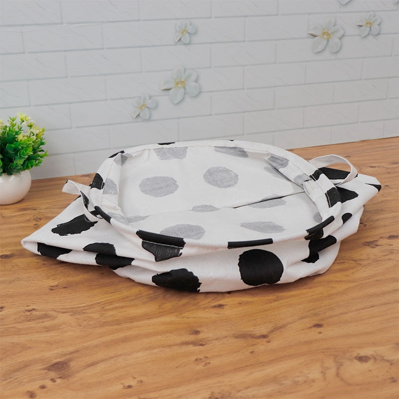Összehajtható szennyes kosár Nyomtatott tároló kosár piszkos ruhákhoz gyerekjátékok tárolása Fürdőszoba mosodai akadály piszkos ruha rendszerező