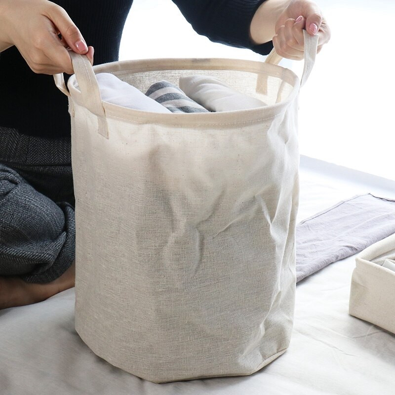 Összehajtható szennyes kosár Nyomtatott tároló kosár piszkos ruhákhoz gyerekjátékok tárolása Fürdőszoba mosodai akadály piszkos ruha rendszerező