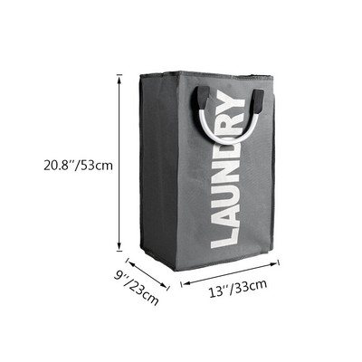 Vodootporna košara za rublje Korpa za prljavu odjeću Sklopiva posuda za pohranu sitnica Košara za pohranu s ručkama Kućne potrepštine