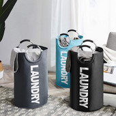 Velika košara za rublje od 82L, sklopiva korpa za rublje od Oxford tkanine s aluminijskom ručkom, prevelika za kućni organizator za pohranu