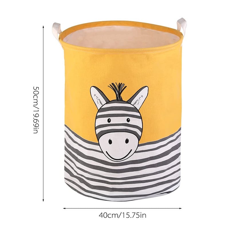 Didelis nešvarių skalbinių krepšelis, sulankstomas kliūtis, drabužių laikymo kibiras Vaikų žaislų krepšelis, atsparus vandeniui, laikiklis su patvariomis rankenomis
