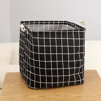 Lenjerie de bumbac Coș de rufe murdare Organizator pliabil impermeabil, găleată, îmbrăcăminte, jucărie pentru copii, capacitate mare, depozitare rotundă acasă