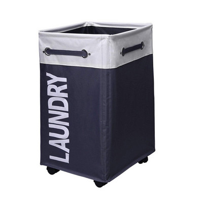 Sklopivo rublje na kotače s kotačima Vodootporne korpe Košare Mrežasta navlaka za odjeću Igračke Organizator za pohranu Kućne torbe Košara