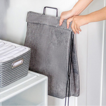 Сгъваема кошница за мръсно пране Водоустойчива платена кошница за съхранение на дрехи Играчки Домакински чанти за организиране на пране в банята