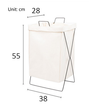 Sklopiva košara za prljavo rublje Vodootporna platnena košara za pohranu odjeće Igračke Torbe za organiziranje rublja u kupaonici
