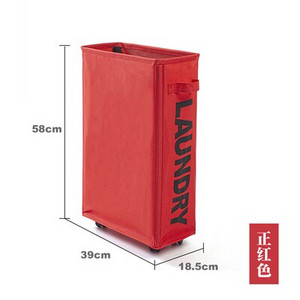 Pagrindinis X-Large Slim Sulankstomas skalbinių krepšelis trukdo sandėliavimo patalpos tvarkykles ant ratukų miegamajam Cesto Ropa Sucia