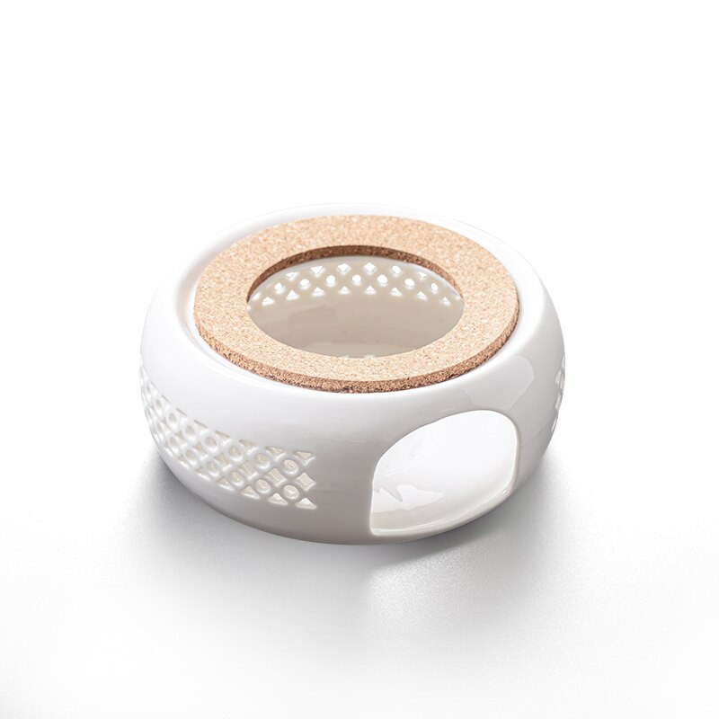 Kerámia teafőző, üveg teáskanna, gyertya, teafőző, hőmegőrzés, fűtőalap, ünnepi ajándék, Kung Fu tea, teáskanna melegítő