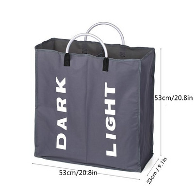 2022 Organizacija pohrane Sklopiva košara za rublje Vreća Razvrstači rublja s aluminijskim okvirom Cesto Ropa Sucia