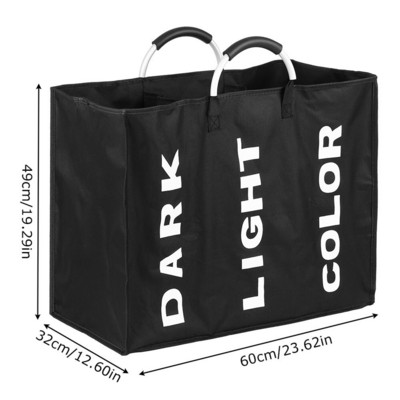 2022 Organizacija pohrane Sklopiva košara za rublje Vreća Razvrstači rublja s aluminijskim okvirom Cesto Ropa Sucia