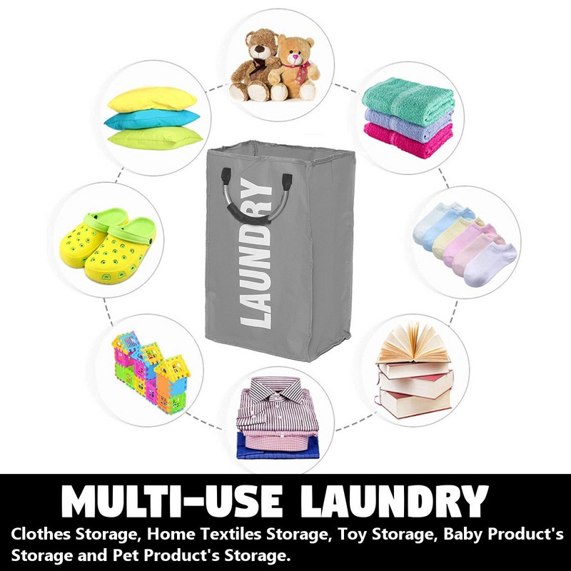 2022 Organizacija pohrane Sklopiva košara za rublje Vreća Razvrstači rublja s aluminijskim okvirom Cesto Ropa Sucia