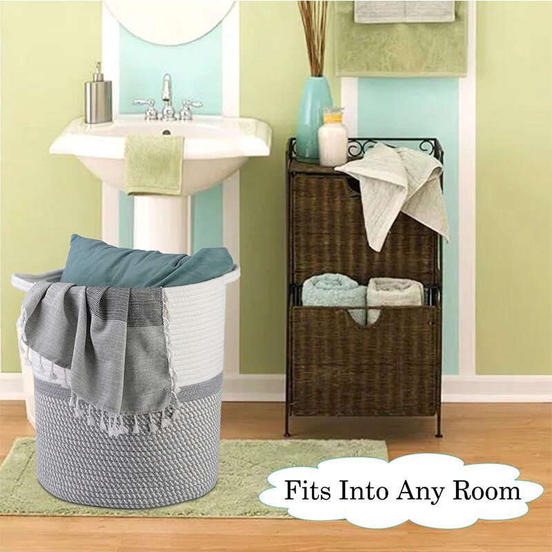 „Nonvor“ vytelių laikymo krepšelis Didelis nešvarių skalbinių Dekoratyvinių daiktų laikymo organizatoriai Vaikiški drabužiai Žaislai Įtaisai Laikiklis namams