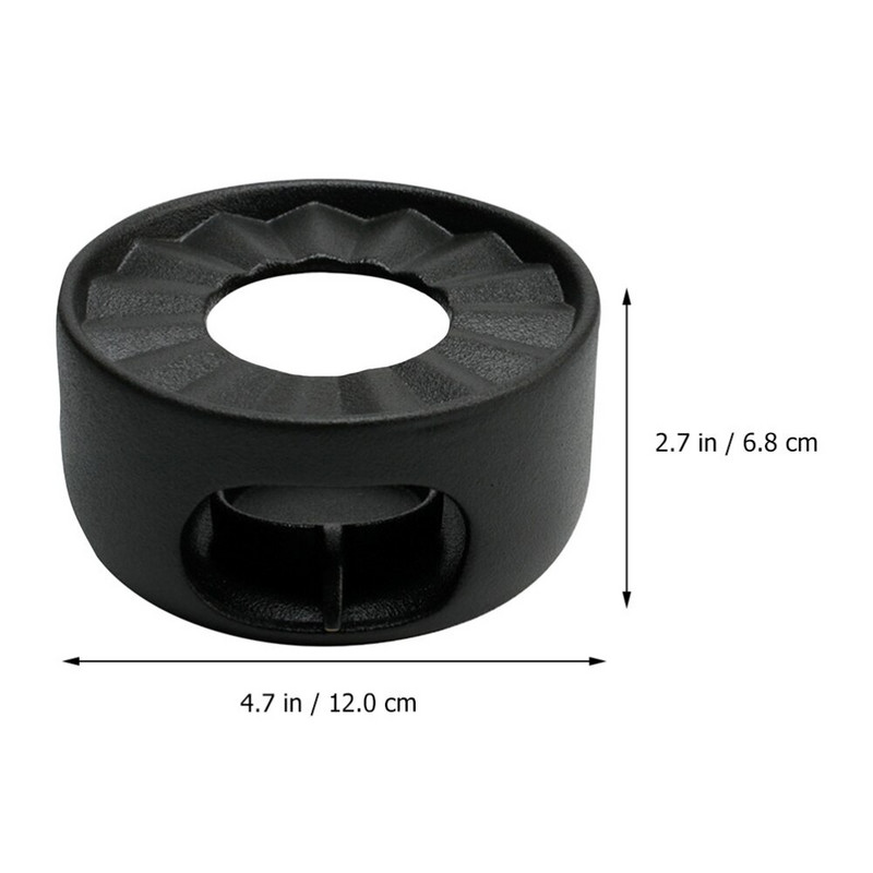 1 set grijača za čajnik s držačem za svijeće Keramički grijač za čaj Držač za svijeće Keramički obrtnički grijač za čajnu peć bez svijeće