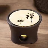 Keraminė arbatos viryklė Žvakių šildytuvo pagrindas arbatos ceremonija Arbatos reikmenys Šiltos arbatos viryklės Arbatinuko laikiklis Termostatinis pagrindo dekoravimas