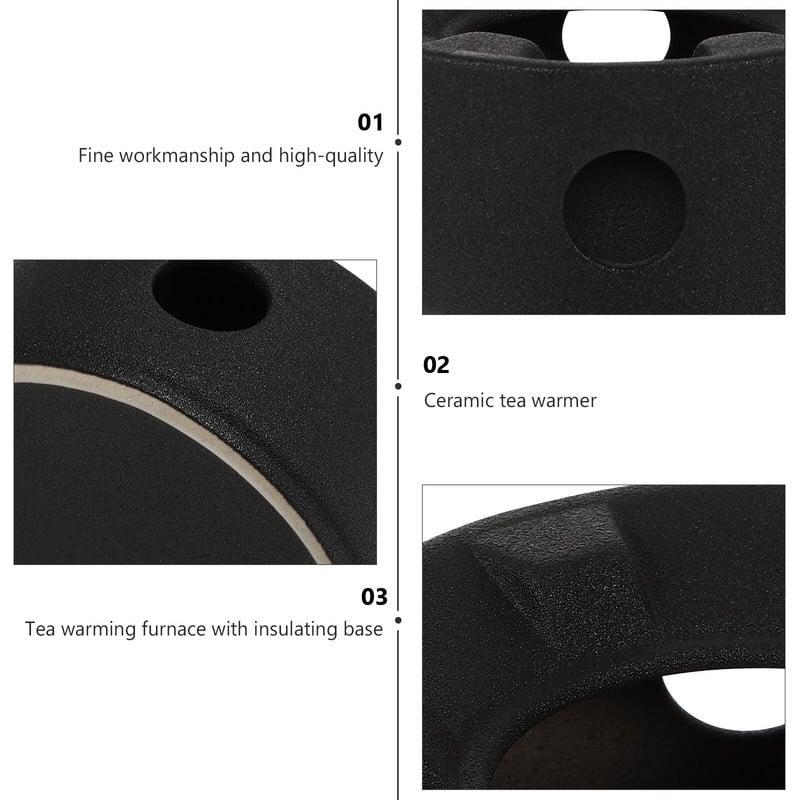 Arbatinuko šildymas arbatos įrankis žvakių šildytuvo pagrindo namų šildytuvas