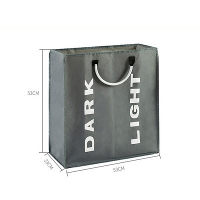 Kućanska korpa za rublje na kotačiće Sklopiva košara za rublje Mrežasta podstava Vodootporna izdržljiva organizator vrećica za rublje