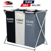 1/2/3 Košara za rublje Oxford tkanina Sklopivi Organizator za pohranu prljave odjeće Korpa za rublje Sklopiva košara za kućne sitnice