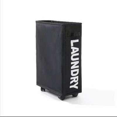 Oxford košara za rublje s kotačićima Višenamjenska kutna tanka korpa za rublje Košara za pohranu prljave odjeće Organizator Spremnik