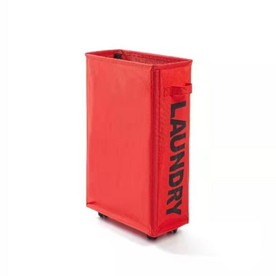 Oxford košara za rublje s kotačićima Višenamjenska kutna tanka korpa za rublje Košara za pohranu prljave odjeće Organizator Spremnik