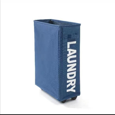 Oxford košara za rublje s kotačićima Višenamjenska kutna tanka korpa za rublje Košara za pohranu prljave odjeće Organizator Spremnik