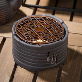 Japoniškos arbatos viryklės keramikos keramikos žvakių šildytuvas Vintage nakties šviesos arbatos virimo aparato pagrindas Puer arbatinuko laikiklis arbatos priedai