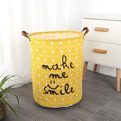 Velika košara za rublje 40*50 cm Vodootporna košara za pohranu prljave odjeće Košara za pohranu dječjih igračaka Organizator za pranje rublja