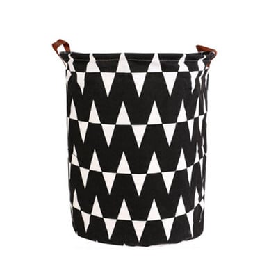 Velika košara za rublje 40*50 cm Vodootporna košara za pohranu prljave odjeće Košara za pohranu dječjih igračaka Organizator za pranje rublja