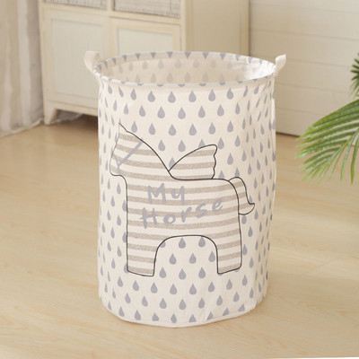 Velika košara za rublje 40*50 cm Vodootporna košara za pohranu prljave odjeće Košara za pohranu dječjih igračaka Organizator za pranje rublja