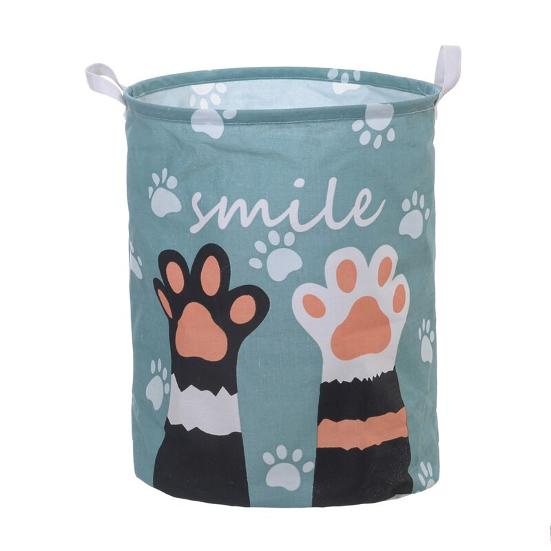 Velika košara za rublje 40*50 cm Vodootporna košara za pohranu prljave odjeće Košara za pohranu dječjih igračaka Organizator za pranje rublja