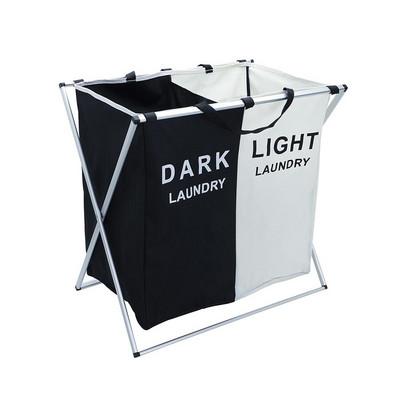Sklopiva organizatorska košara za pohranu prljave odjeće Sklopiva velika korpa za rublje Vodootporna kućna košara za rublje 1/2/3 rešetka