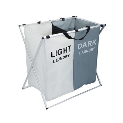 Sklopiva organizatorska košara za pohranu prljave odjeće Sklopiva velika korpa za rublje Vodootporna kućna košara za rublje 1/2/3 rešetka