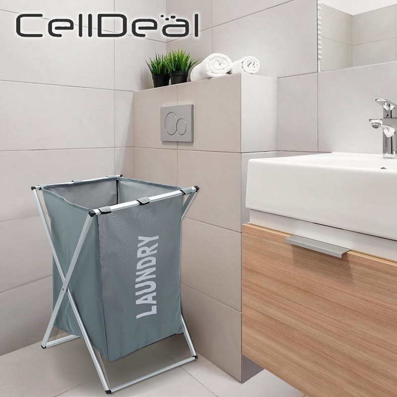 Sklopiva organizatorska košara za pohranu prljave odjeće Sklopiva velika korpa za rublje Vodootporna kućna košara za rublje 1/2/3 rešetka